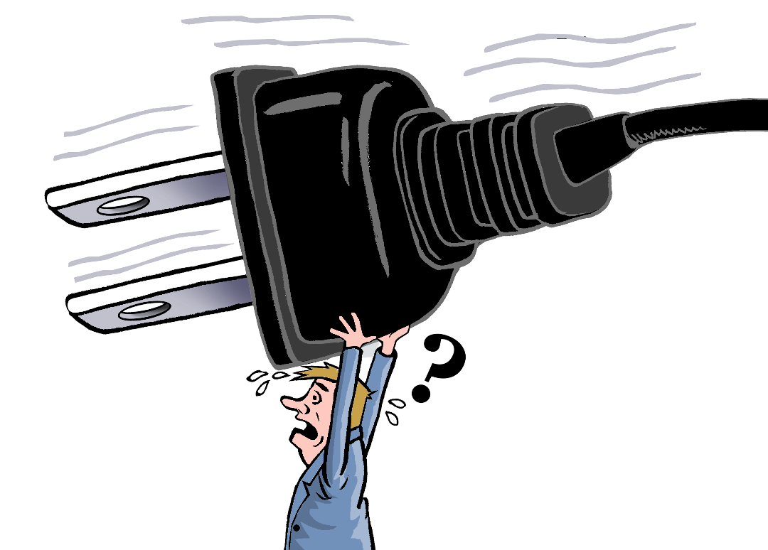 Energy Crisis- T-Shirt by Arcadio Esquivel