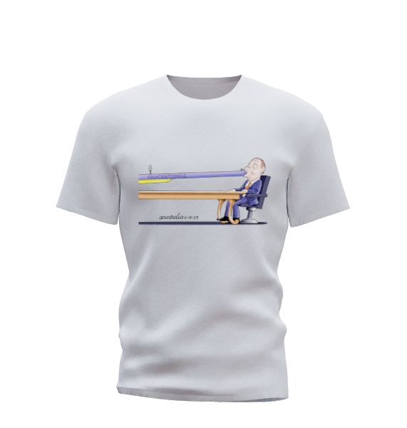 War at home- T-Shirt by Arcadio Esquivel