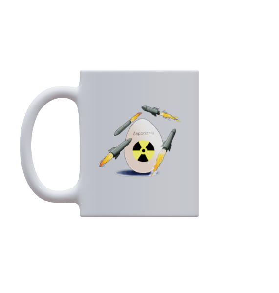 Danger- Mug by Arcadio Esquivel