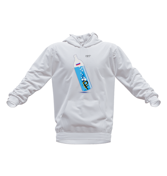 A Bottle- Hoodie by Arcadio Esquivel