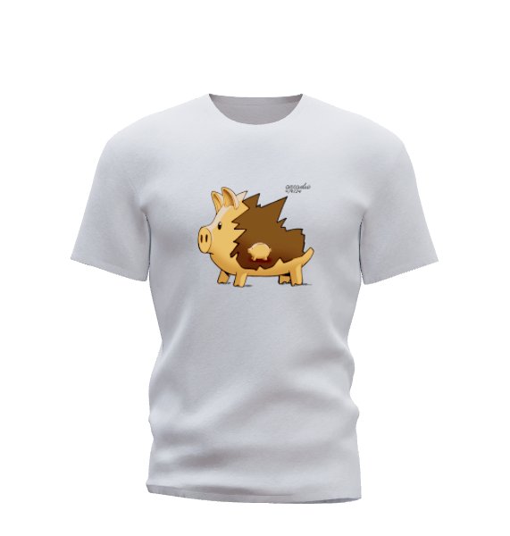 Broken Pig- T-Shirt by Arcadio Esquivel