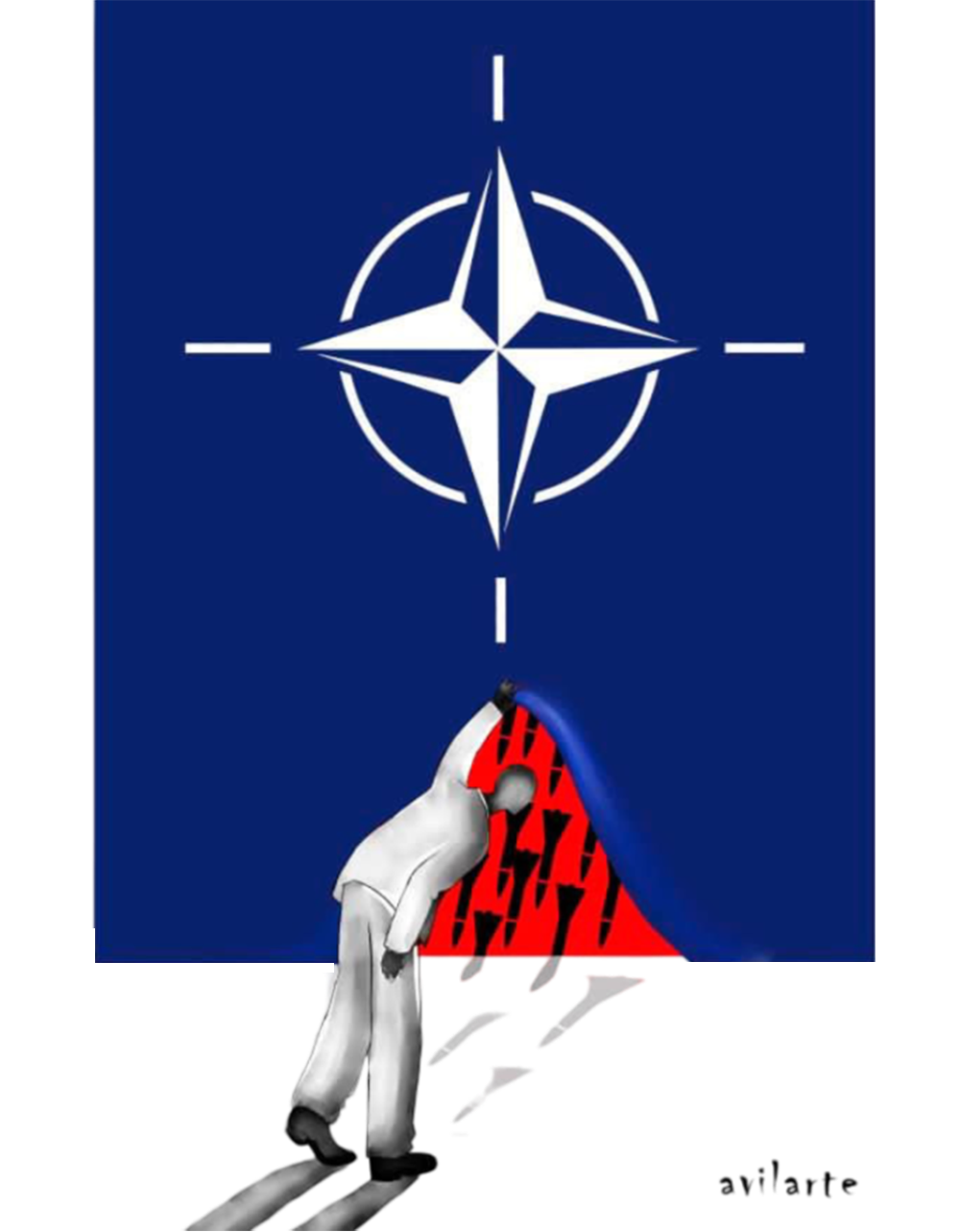 Behind the Curtain- Sweatshirt by Jose Rodriguez Avila