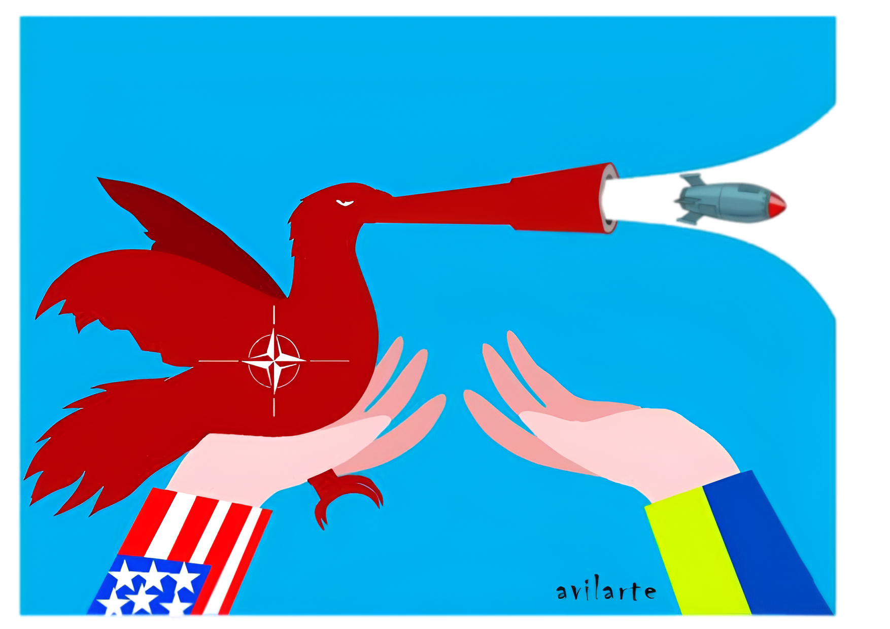 The Gift from Washington- Sweatshirt by Jose Rodriguez Avila